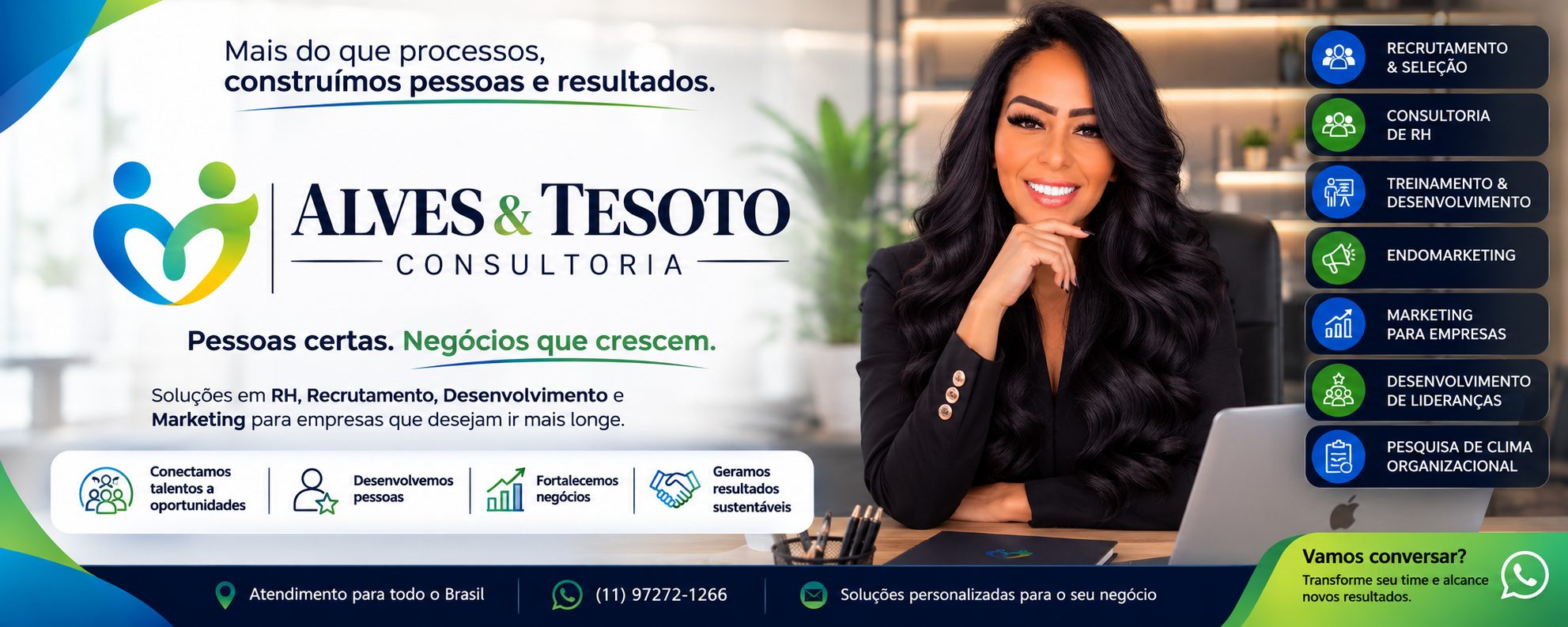 Alves & Tesoto Consultoria - RH, Recrutamento, Desenvolvimento e Marketing
