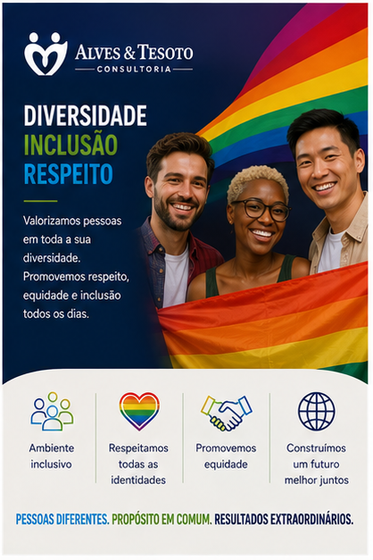 Diversidade, inclusão e respeito no ambiente corporativo