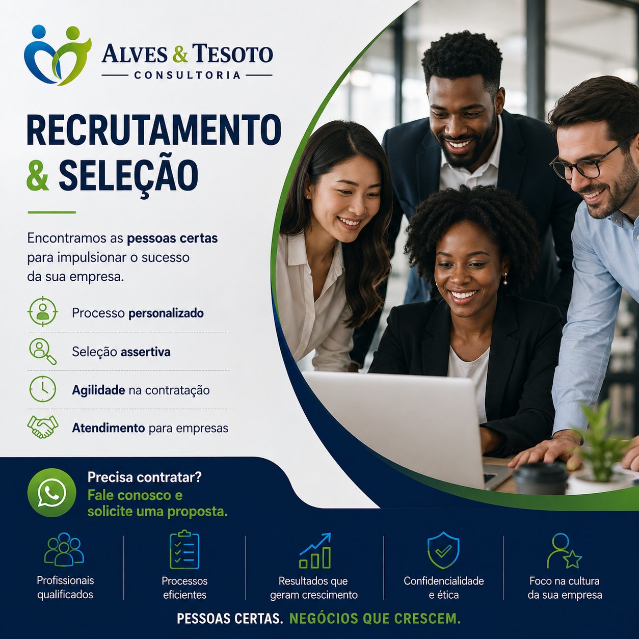 Recrutamento e Seleção Alves & Tesoto